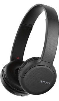 Sony WH-CH510 Wireless On-Ear Bluetooth Headphones- Black