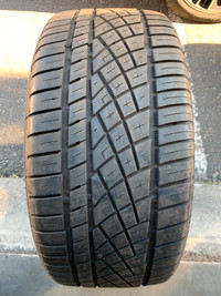 1 X single 255/45/18 continental extreme contact DWS06 with 60%