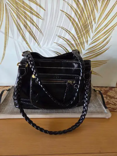 Wilsons Genuine Leather black Purse, View more