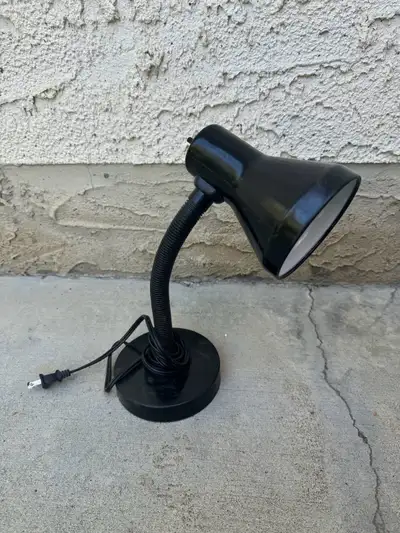 table lamp used condition a few scratches but works great, View more