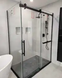 Installateur de portes de douche shower door installation 