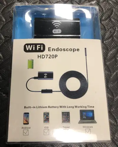 WiFi 8mm HD720P WiFi Endoscope Camera Sony Dekco TP-Link OwlTron, View more