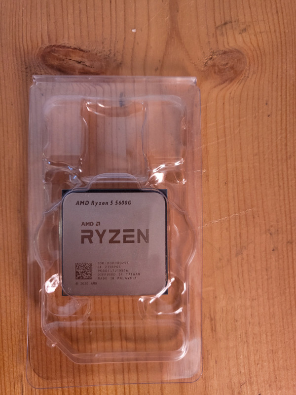 Ryzen 5 5600G + RAM in System Components in Oakville / Halton Region