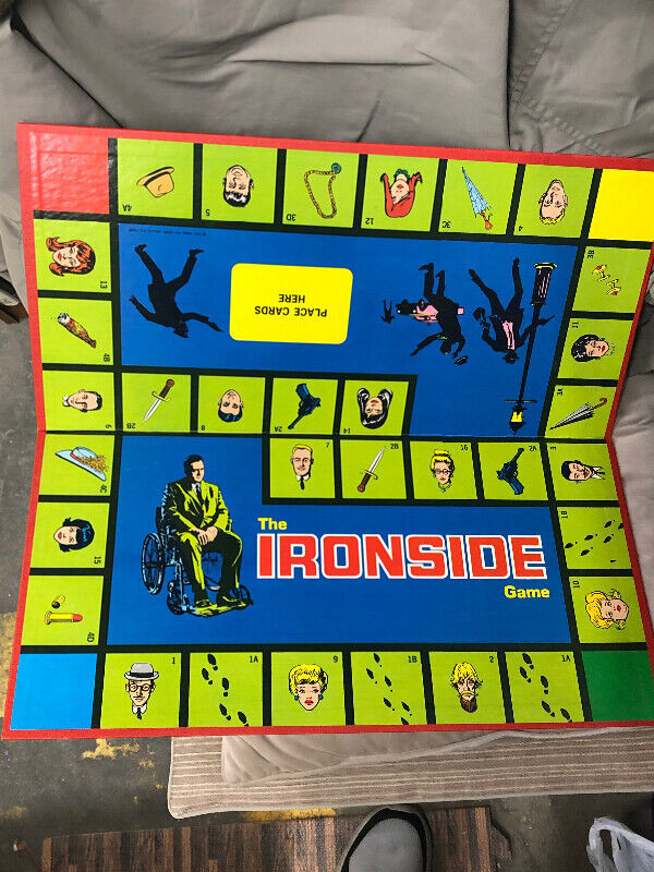 Ironside TV Board Game 1967 Ideal in Toys & Games in Winnipeg - Image 3