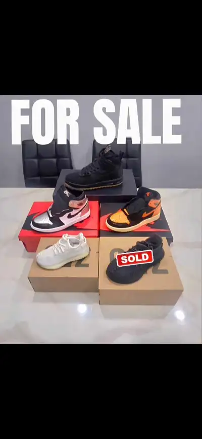 Nike, Jordan, Adidas Yeezy, View more