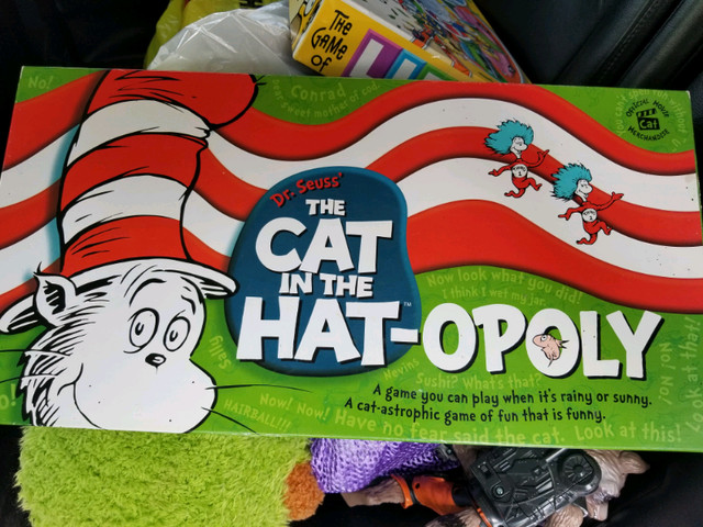Dr Seuss cat and the hat opoly  in Arts & Collectibles in Stratford