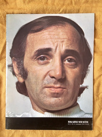 Magazine Sur Scene - Charles Aznavour (c) Vol 3 No 5, Nov 1973