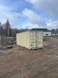 NEW 1 tripper Beige 20ft shipping container