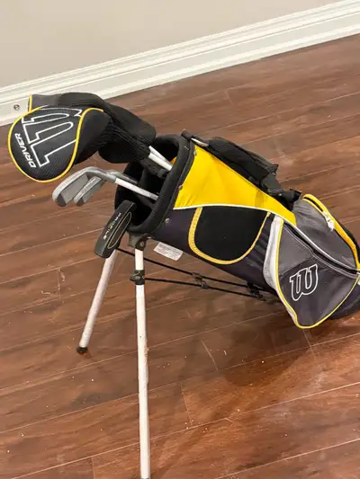 Kids Left-Handed Golf Club Set – Wilson (With Stand Bag), View more