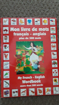 Mon Livre de Mots Français-Anglais SOLD