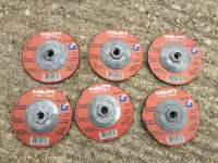 New Hilti 5" Metal Grinding Discs...please read ad