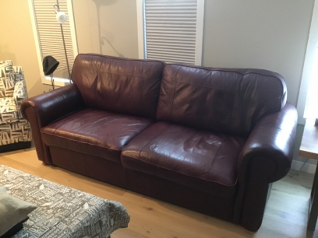 All Leather Sofa in Couches & Futons in Winnipeg