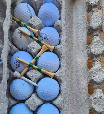 4 dozen top flite golf balls , View more