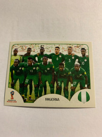 2018 PANINI FIFA World Cup Russia Album Stickers NIGERIA #333
