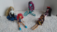 Collection of Monster High Dolls -- for Collectors