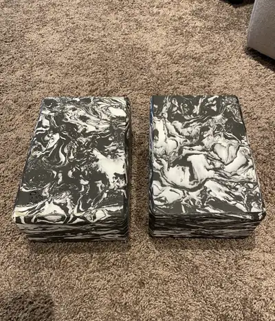 2 Foam Dance/Yoga Blocks - Size: 4" x 6" x 9" Excellent condition - Barely used Asking $12.00 each o...