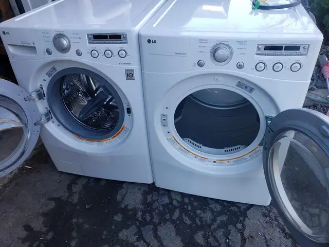 White 27 w washer electric dryer set can deliver  in Stoves, Ovens & Ranges in Mississauga / Peel Region - Image 6