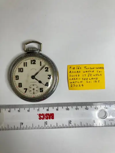 Fields Tucson (1) pocket watch, View more