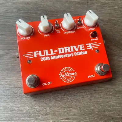 Fulltone Fulldrive 3 Custom shop Overdrive boost pedal, View more
