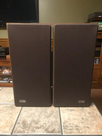 Vintage Pulse Acoustics Stereo Speakers