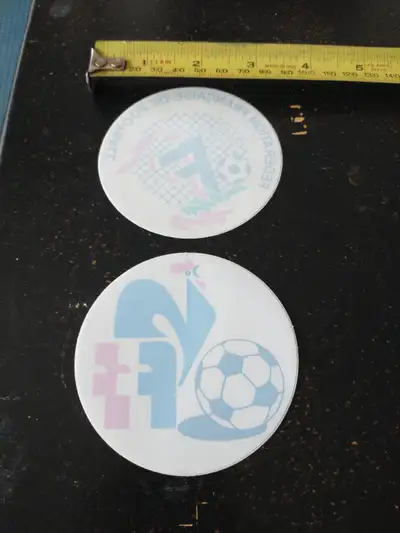 3" FFF France football federation window stickers, View more