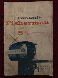 1957 Evinrude Fisherman Models 5516-5517 Owner’s Manual