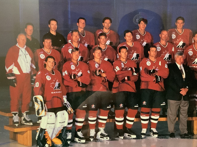 Framed Hockey Team Photo - Team Canada 1996 in Arts & Collectibles in Ottawa - Image 2