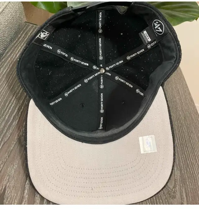 47' Brand Speckled Raptors Hat63234860456579123