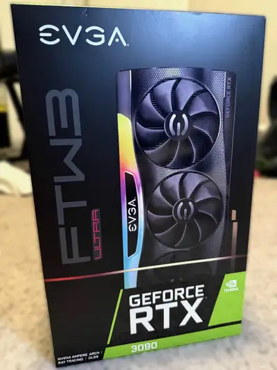 ``` EVGA GeForce RTX 3090 FTW3 Ultra Gaming - 24GB GDDR6X Graphics Card - Model: 24G-P5-3987-KR - Pr...