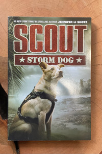 Scout-storm dog by Jennifer li shotz