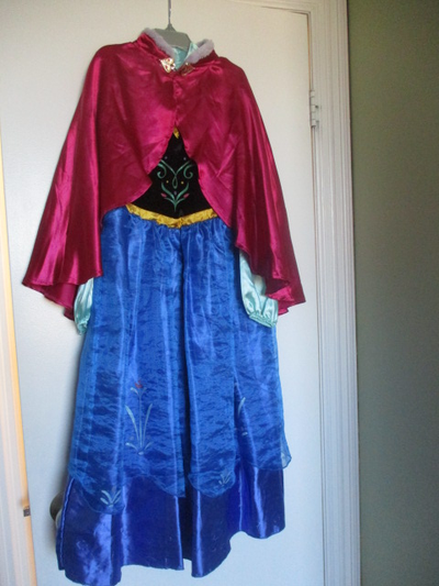 ANNA FROZEN Disney Dress and Shoes - Size 7/8, View more