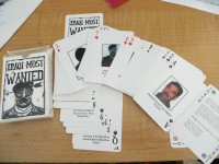 Iraqi Most Wanted deck of card