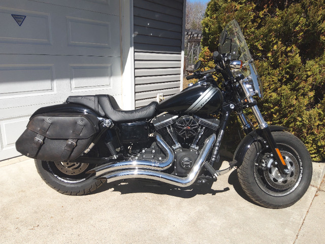 Like New Harley Davidson FatBob FXDF103 in Street, Cruisers & Choppers in Prince Albert