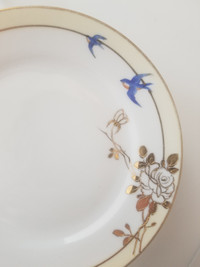 Vintage Nippon bluebird plates 