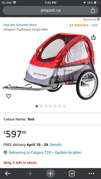 Schwinn bike trailer