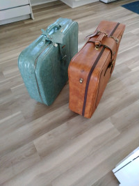 2 valises. -- suitcases
