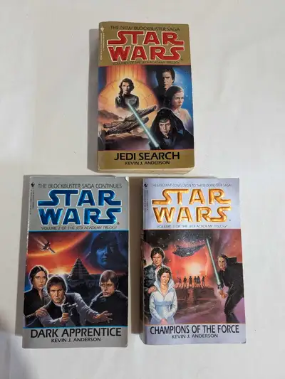 Star Wars Jedi Academy Trilogy Complete Books 1-3 Paperback, View more