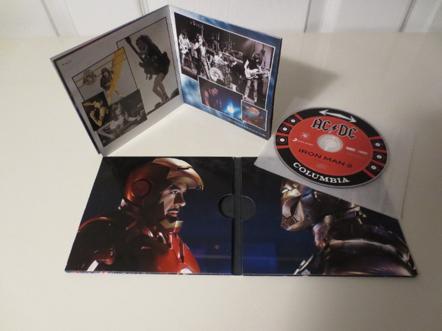 AC/DC Limited Edition Iron Man 2 LP + CD + Blu-Ray Movies Series in Other in City of Halifax - Image 3