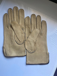 Deer skin gloves 