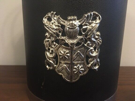 Retro Classix 70s Coat Of ARMS ICE BUCKET Stainless Steel Chrome in Arts & Collectibles in City of Toronto - Image 2