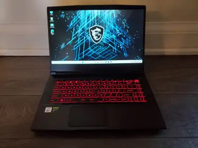 MSI Gaming Laptop, i5, 256+500GB SSD, 16GB RAM, GeForce GTX 1650, View more