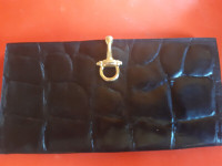 Harve Benard Crocodile Calf Leather Designer Wallet New Italy