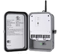 DEWENWILS Outdoor Smart Wi-Fi Outlet Box, Heavy Duty 40A 120VAC