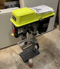 Assembled RYOBI 10-Inch Drill Press with Laser (barely used)