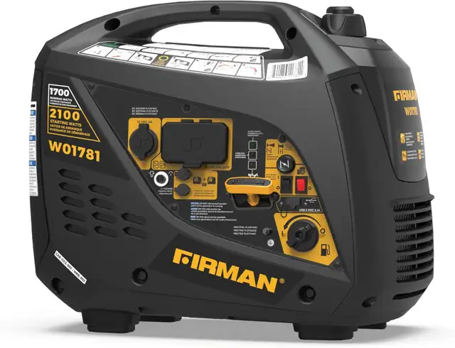 Firman Inverter/Generator WO1781 2100W/1700W in Power Tools in Ottawa - Image 6