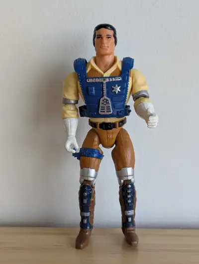 1986 Mattel Filmation Marshall BraveStarr 8- Inch Action Figure w/Vest - $20 Very good used conditio...