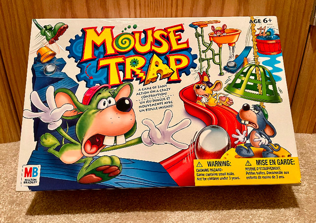 Mouse Trap Board Game in Toys & Games in Winnipeg