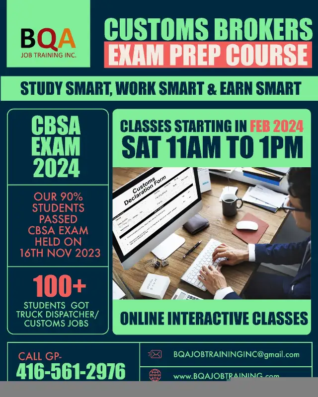 Customs Exam Prep Course64661858073347120
