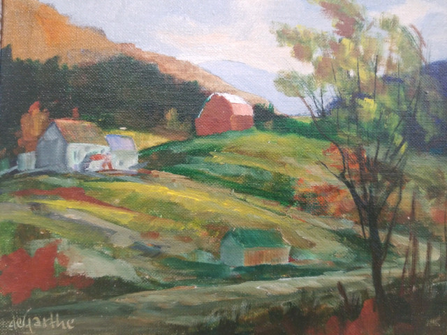 William E Degarthe original oil on board painting  in Arts & Collectibles in Dartmouth - Image 2