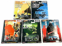 2019 Hot Wheels Star Wars Real Riders Metal Cars 1:64